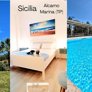 Bed & Breakfast Ci Vulia - Sicilia Sea, Pool, Bbq, Tv, Wi-fi, Alcamo Marina